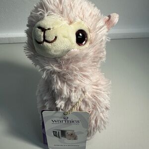 Warmies Microwavable French Lavender Scented Plush Pink Llama